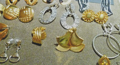 Unique Variety 16 Pair LOT All BRAND DESIGNER PIERCED EARRINGS