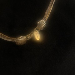 Vintage Medici Multi Tone Necklace 6 Snake Chain Fold Over Clasp Delicate Dainty