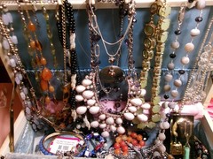 VTG~NOW Estate Jewelry Box +Lot UNTESTED~FASHION~2 lbs+ & Some 925 Sterling