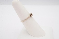 Vintage Sterling Silver 925 Flower Ring Size 6.25