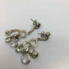 Avon 2008 Clear Crystal Rhinestone Chandelier Pierced Earrings Dangle