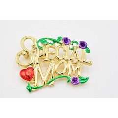 Danecraft Vintage Mom Pin Brooch Special Mother’s Day Enamel NOS 1980s BinA3
