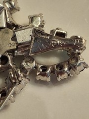 ISKIN Modular 3-in-1 Piece Convertible Brooch Pin & Clip Earrings 1940 Art Deco