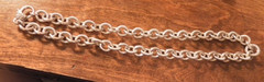 Judith Ripka 20″ Rolo Link Sterling Silver Chain Necklace 96.3 grams