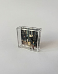 June Fogerty 3-D Art Brooch Pin Bolo Tie One of a Kind OOAK Original Signed 1990