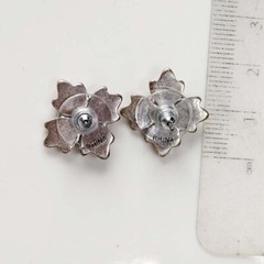 New Patricia Nash Minimalist Flower Stud Earrings Retro Women Everyday Jewelry