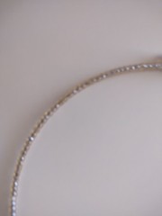 Vintage Delicate Crystal Seed Beads & Aurora Borealis Necklace Chocker Style GP