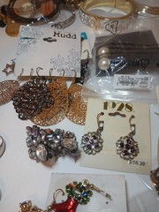 Lot of 50 Vintage Jewelry and Costume Jewlery.