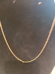 Necklace Danecraft 925 gorgeous twisted chain. Vintage. 29 in.