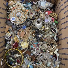 15+ Lbs Vintage To Now Craft Repair Tangled Junk Drawer Jewelry Lot