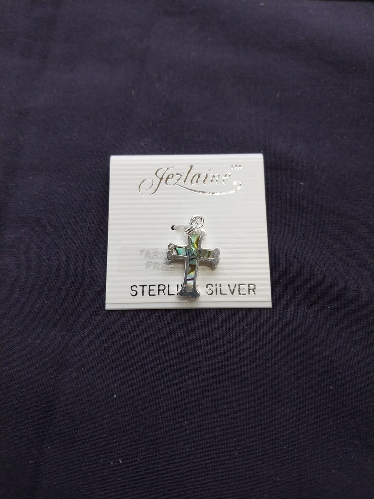 Jezlaine Pendant Sterling Silver Cross