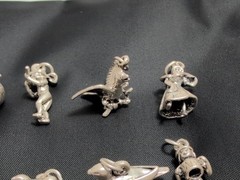 Seasons 12 Days of Christmas Vintage Sterling Silver Bracelet Charms – 30g