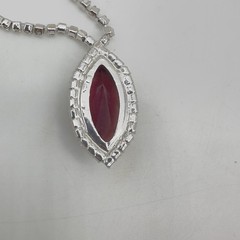 Vintage Rivoli Rhinestone Necklace Unsigned Designer Elegant Estate