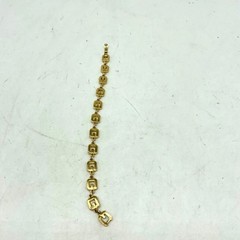Givenchy G Logo Gold Bracelet Bangle Chain Accessory Used