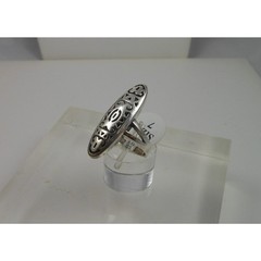 1990’s Sterling Silver Statement Tribal Boho Ring Size 7