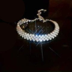 Tennis Bracelet 11.9 Ct Clear Sapphire Adj Length 7.5-11 in 925 Sterling Silver