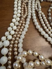 Vintage Lot of Pearl necklaces