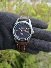 Vintage Citizen Automatic Men Steel Day Date 21 Jewels Refurbished Japan watch