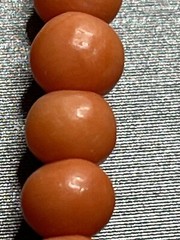 Antique Natural Satsuma Coral Almost Perfect Cascading 4.7mm-8.5mm
