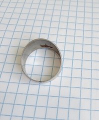 Vintage Beautiful Ring With niello Cupronickel USSR times Women’s Jewelry size 8