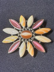 Lot/13 Vintage 50s 60s 70s 80s Some Rhinestone Mixed Material Brooch Pin VIDEO