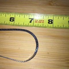 Vintage Wheat Chain Necklace Silver Tone Metal Flexible Classic Design