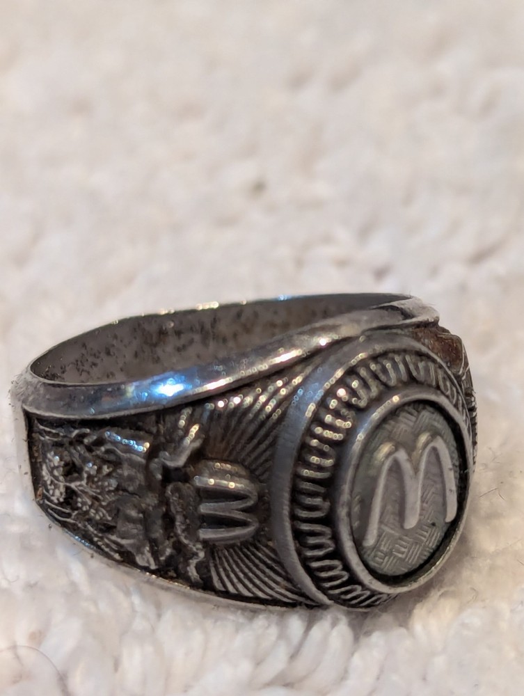 1970’s MCDONALD’S University RING Size 8