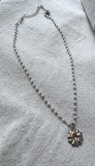 DAISY Y2K Vintage Dainty Minimalist Pearl Necklace Delias 2000s 1990s coquette🌼