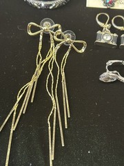 Vintage Pierced Earring Lot 10 Pairs Varied Styles Age Designs Bows Cameras Frog