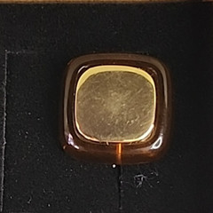 Vintage Napier 1984 Tortoise Collection Resin Clip On Screwback Earrings