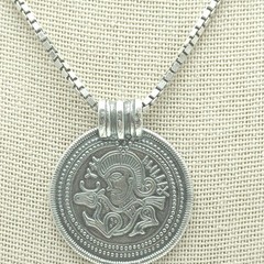 Vintage David Andersen Norway Sterling Silver 925 Pendant Necklace 24″