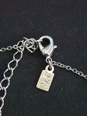Vintage Lady Remington Lia Sophia Peace Symbol Necklace- Signed