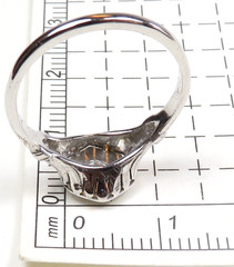 Antique Art Deco 1920’s Diamond Engagement Ring 18KW Size 6 UK-L1/2 EGL USA