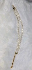 Vintage Carol Lee Faux Large Pearl Necklace Double Strand Carolee Signed