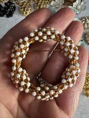 Vintage Rhinestone Jewelry Lot (Some High End Pieces) See Description