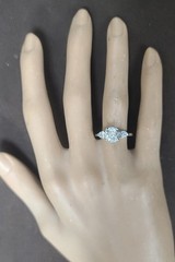 Vintage Platinum Engagement Ring 2.03CT.Natural Round Shape Diamond Circ 1950’s