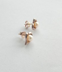 Vintage Earrings with pearls Sterling Silver 925 test Beautiful Women’s Jewelry