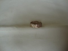 VINTAGE 1970-80s WEAVED SILVER BAND STERLING SILVER 925 SZ 7.5