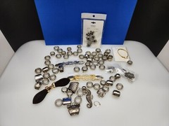 Vintage Costume Jewelry Lot Unused Jewelry Clothes Making More