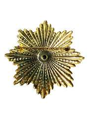 Large Vintage House of York Prince of Wales – Sun of York & 3 Plume Brooch