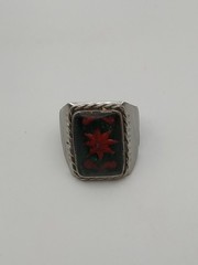 Metal ITK Ring USSR Soviet Russia Prison ART Criminal Retro Vintage Handmade⭐