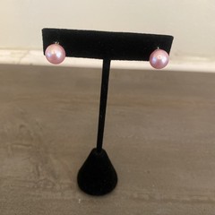 Earrings Pink Faux Pearl Classic Minimalist Y2K Glam Everyday Dainty Preppy Y2K