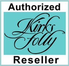 Kirks Folly Star Rear View Mirror Charm Holder sterling silvertone