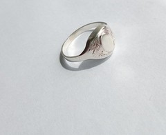 Vintage Beautiful Ring Sterling Silver 925 star USSR time Women Jewelry size 9.5