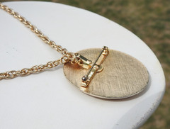 Vintage 1974 Sarah Coventry Coraline Pendant Brooch Necklace 25″