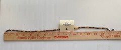 VTG 90’s Abercrombie & Fitch Surfer/Skater Beaded Choker Stamped Label 16″ NOS