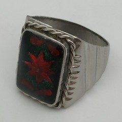 Metal ITK Ring USSR Soviet Russia Prison ART Criminal Retro Vintage Handmade⭐