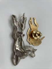 Vintage Unicorn Brooch And Unicorn Avon Pin
