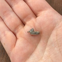 Vintage 925 Sterling Silver Baby Wicker Bassinet Moses Pendant Bracelet Charm