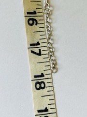 Vintage Sterling Silver Chain Citrine Drops Cluster Lariat Tassel Necklace 30g